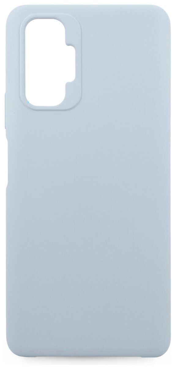 Силиконовый чехол на Xiaomi Redmi Note 10 Pro / Матовый чехол для телефона Ксиоми, Сяоми Редми Нот 10 Про с бархатистым покрытием (Лавандовый)