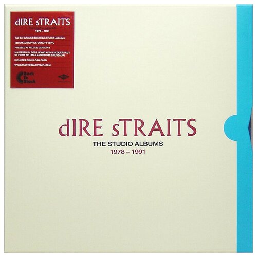 Виниловые пластинки, Mercury, DIRE STRAITS - The Studio Albums 1978 - 1991 (8LP)