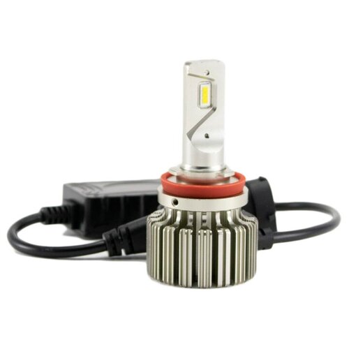 фото Лампа tungsram megalight led +150 h11 / h8 / h16 12v 18w pgj19-1 6000k (2шт) 60480 pb2