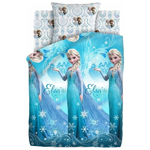 фото Детское постельное белье эльза 1,5 спальное детские расцветки тейковский хлопчатобумажный комбинат
