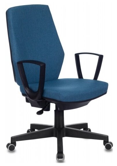 Кресло офисное Бюрократ CH-545 синий 38-415 крестовина пластик