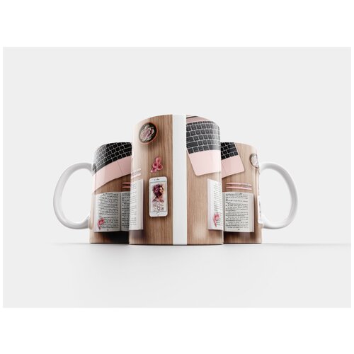 фото Кружка "большие пальцы руки вверх, синий палец, рука" 320 мл lotsprints