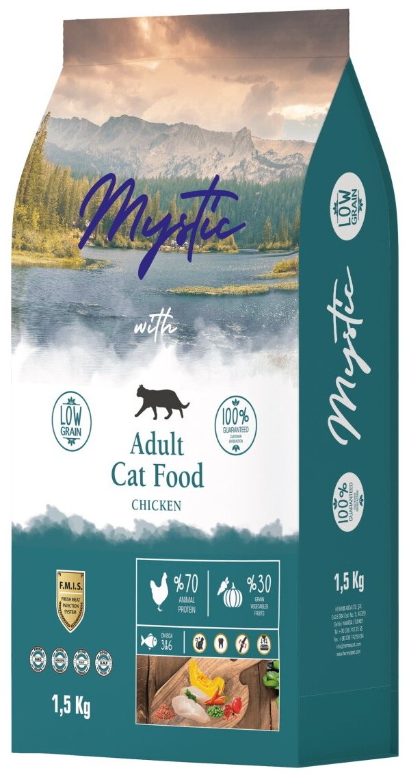 Mystic Корм для кошек Adult Cat Food Курица