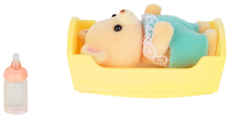 Игровой набор Sylvanian Families Малыш Медвежонок 4.5 см - фото №2