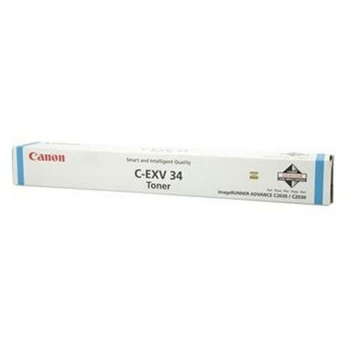 Тонер Canon C-EXV34 3783B002 голубой туба для копира iR C2020C2025C2030C2220C2225C2230