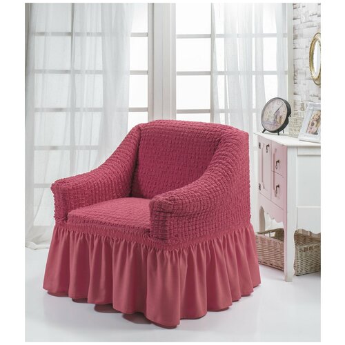 фото Чехол на кресло bulsan burumcuk грязно-розовый bulsan (турция)