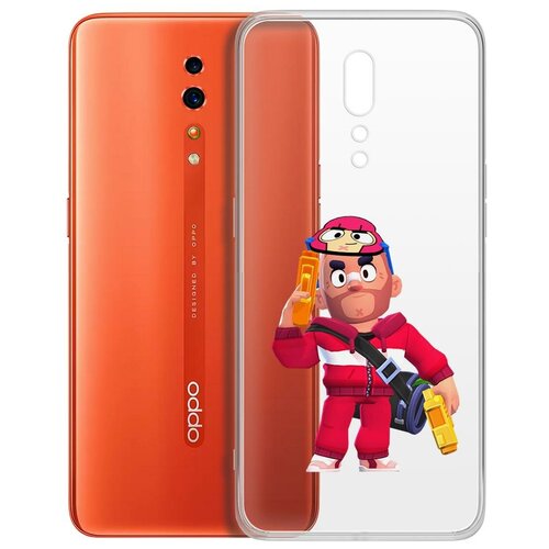 фото Чехол-накладка clear case brawl stars-красавчик кольт для oppo reno z krutoff group