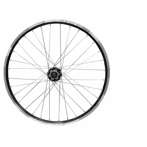 фото Колесо переднее stg 24" д/о, 32с втулка алюм sf a22f,под диск 6 болтов и v-brake нас.подш. х95068