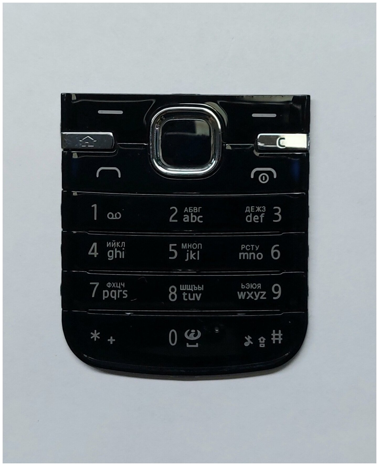 Клавиатура для телефона Nokia 6730 чёрная 26500₽