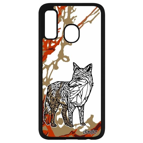 фото Дизайнерский чехол на телефон // samsung galaxy a40 // "лиса" fox дизайн, utaupia, цветной