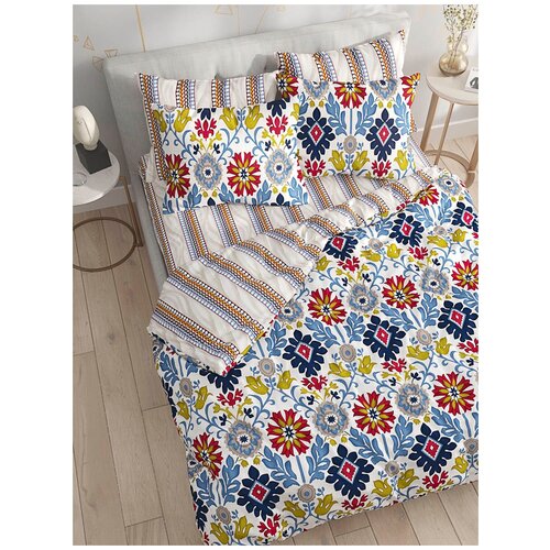 фото Постельное белье сказка "sweet life/sweet life (компаньон)" 1,5-сп наволочка 50х70 см 2 шт простынь на резинке 90х200 см пододеяльник 145х215 см