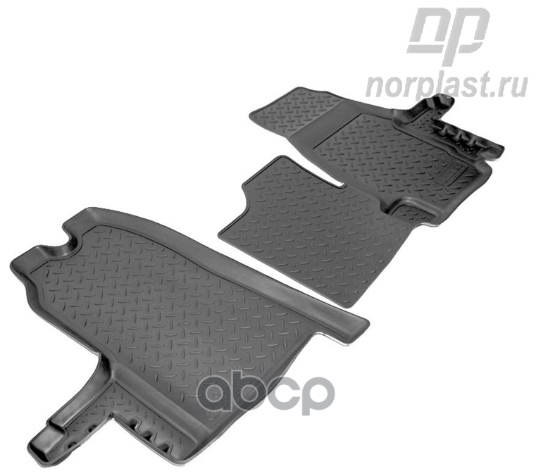 Коврики В Салон Полиуретан Norplast Ford Transit 06- Черный 2 Шт. Npl-Po-22-80 NORPLAST арт. NPLPO2280