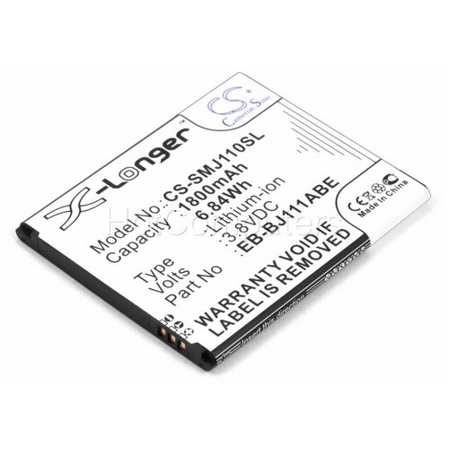 фото Аккумуляторная батарея для телефона samsung galaxy j1 ace (eb- bj111abe) cameron sino