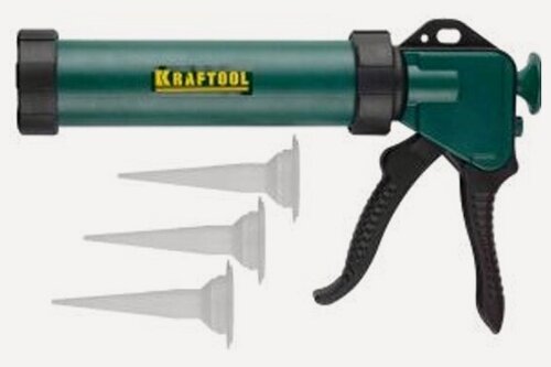 Изображение товара Пистолет для герметиков Kraftool INDUSTRIE, 320 мл