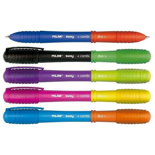 Купить Ручка шариковая MILAN Sway Combi Duo, двусторон., 1, 0 мм, 176582950 3 шт.