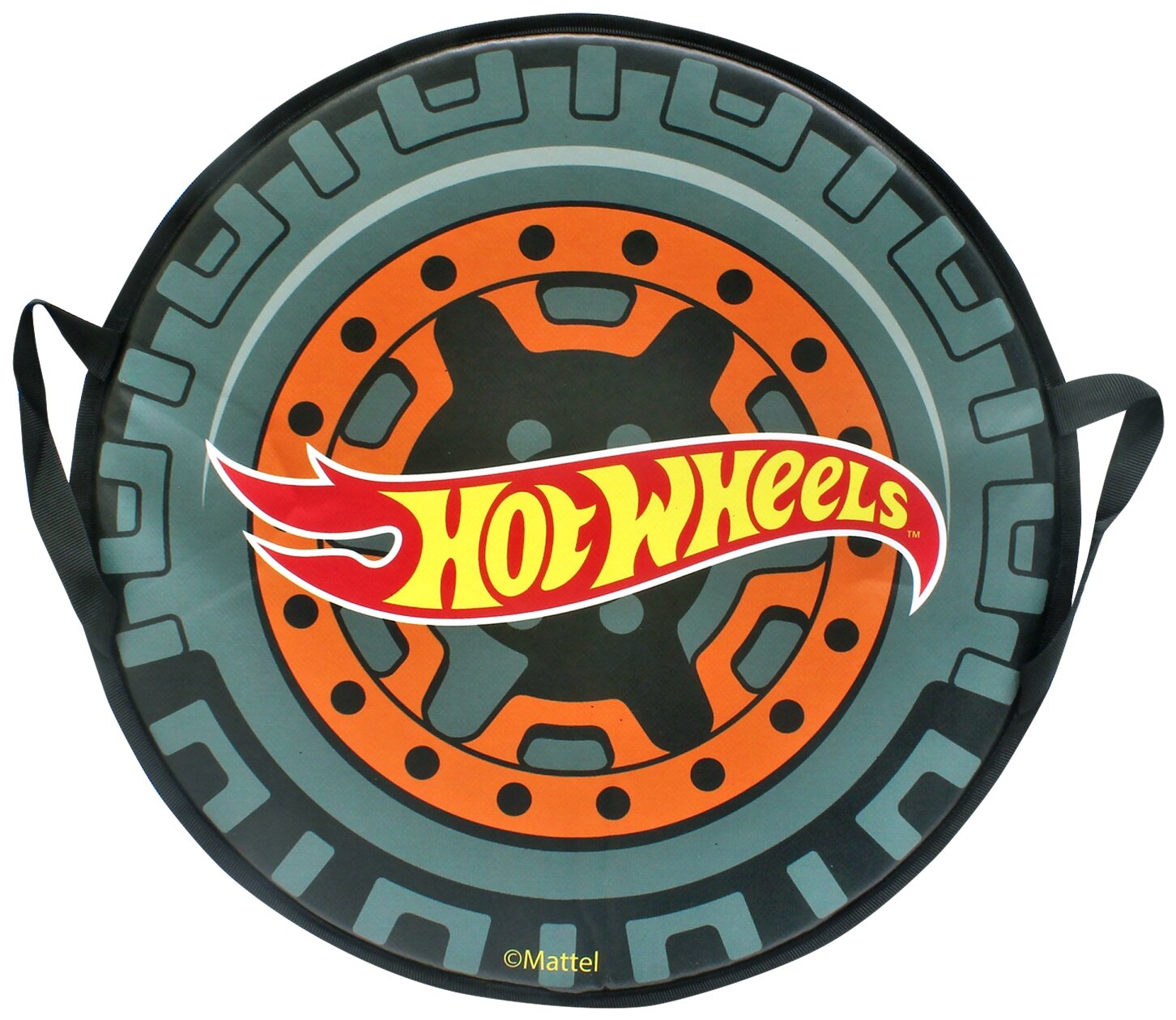 Ледянка "Hot Wheels" 52см, круглая.