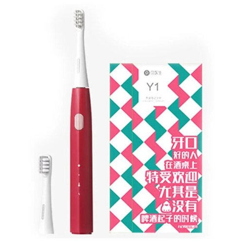 Электрическая зубная щетка DRBEI Y1 Sonic Electric Toothbrush красный 130500₽