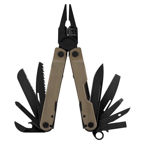 Leatherman мультитул rebar coyote, 17 функций, нейлоновый чехол мультитул leatherman curl 15 функций нейлоновый чехол