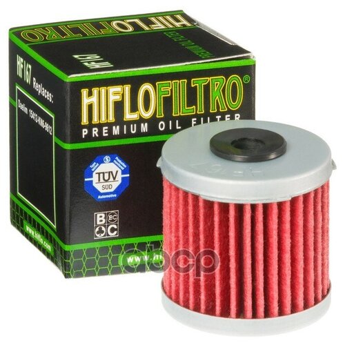 Фильтр Масляный Hiflofiltro Hf167 Hiflo filtro арт. HF167