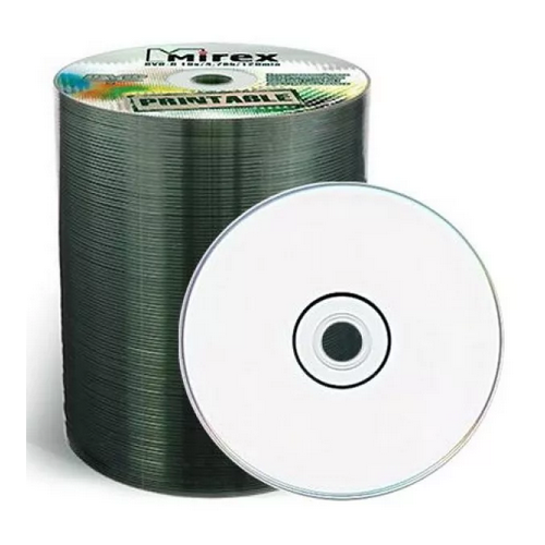 Диск DVD+R Printable Mirex UL130029A1T, 1141763