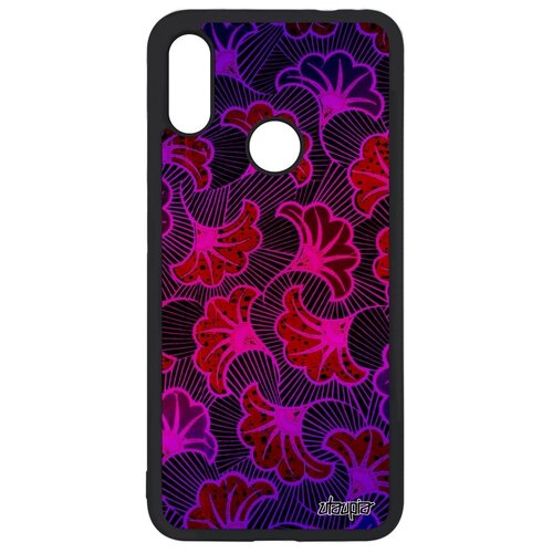 фото Защитный чехол для мобильного // xiaomi redmi note 7 // "африканский принт" дизайн этнический, utaupia, фиолетовый