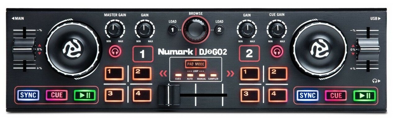 DJ-контроллер NUMARK DJ2GO2 Touch