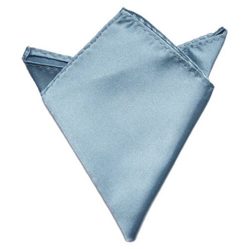 фото Нагрудный платок 2beman, однотонный, для мужчин, голубой