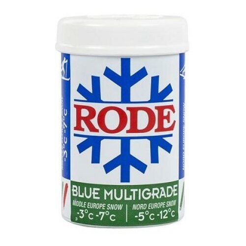 фото Мазь лыжная rode, (-3-7, -5-12 с), multigrade, 45g