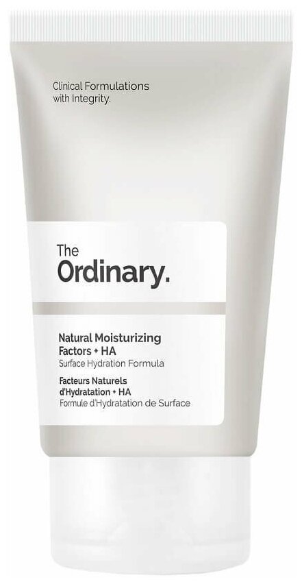 Крем для лица увлажняющий The Ordinary Natural Moisturizing Factors + HA, 30 мл