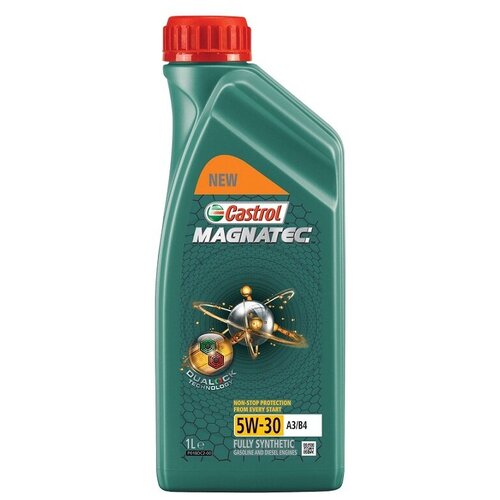 фото Масло моторное castrol magnatec dualock 5w30 a3/b4 1l