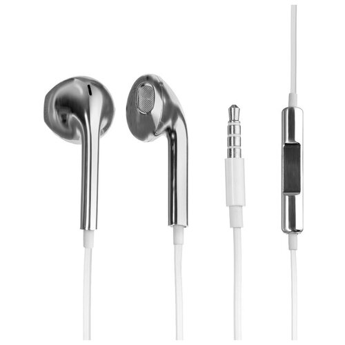 Наушники и гарнитуры Luazon Home Наушники LuazON RX-13 вкладыши микрофон серебристые 55000₽