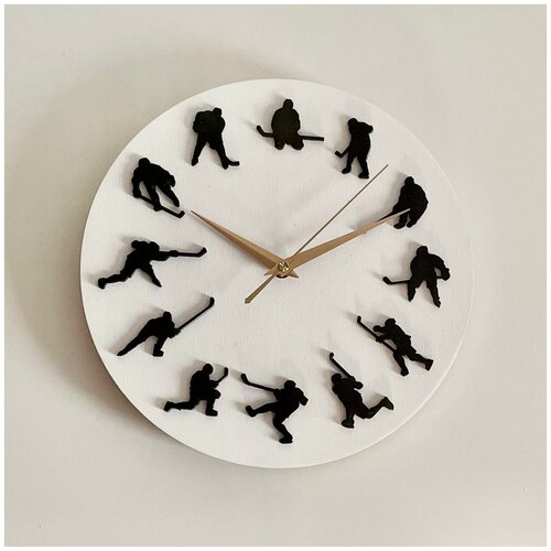 Часы подарочные / Часы Хоккей / часы тренеру