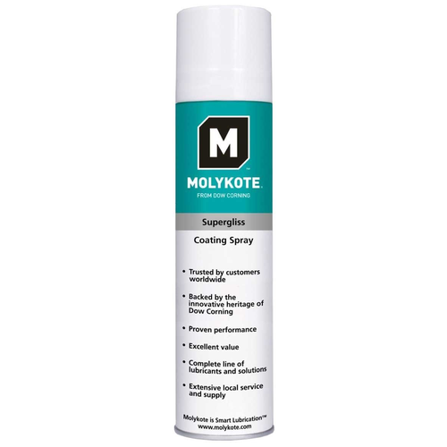 фото Минеральная смазка molykote supergliss spray (0.4 л)