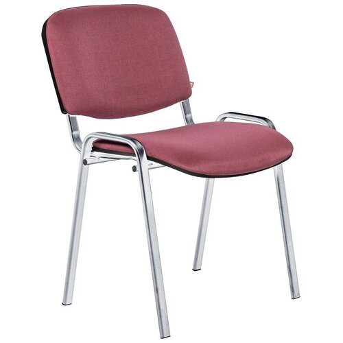 фото Стул easy chair fa rio изо, хром, ткань бордо easychair