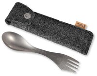 Титановая ловилка в чехле Light My Fire Spork Kit Titanium