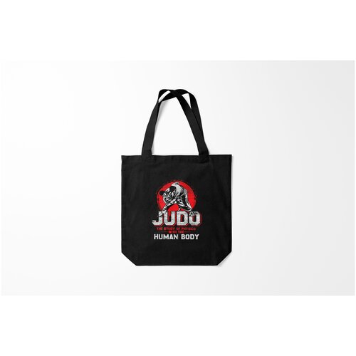фото Сумка-шоппер / 40х40 см / боевые искусства / дзюдо judo burnettie