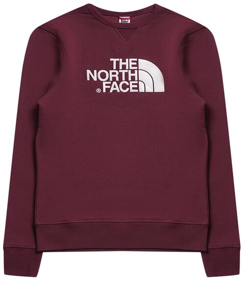 Толстовка The North Face, размер S, красный, бордовый