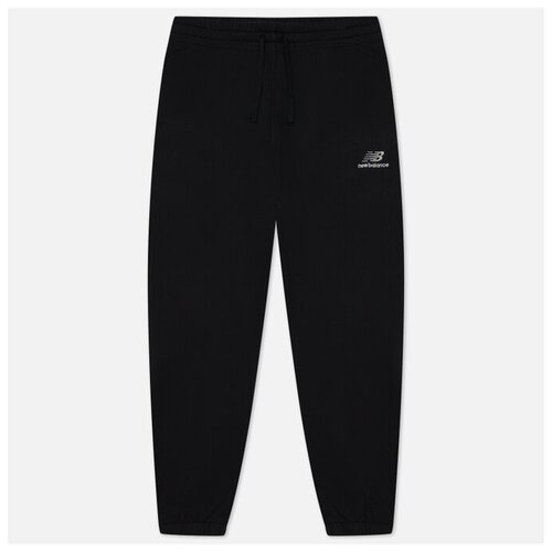 Мужские брюки New Balance Classic Logo чёрный , Размер XL черного цвета