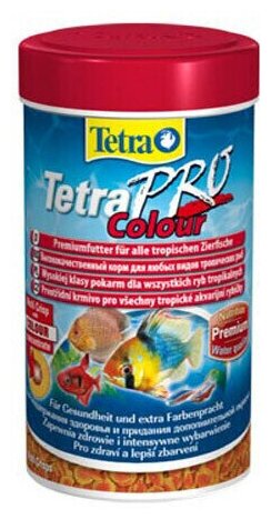 Pro Color Crisps 100мл, Tetra, хлопья для усиления окраса у всех видов декоративных рыб