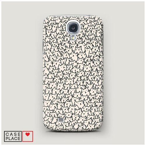 фото Чехол пластиковый samsung galaxy s4 страна котиков case place