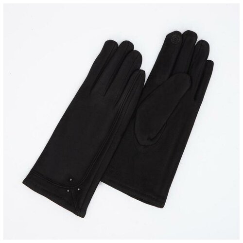 фото Ооо ск перчатки женские, безразмерные, цвет чёрный