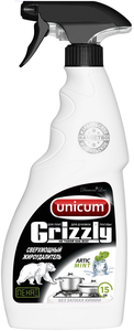 Фото UNiCUM, Сверхмощный жироудалитель Grizzly Мята, 500 мл