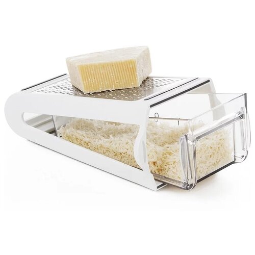 Терка с контейнером, 2 в 1, двусторонняя