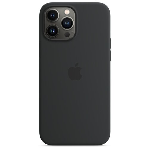 фото Чехол-накладка apple magsafe силиконовый для iphone 13 pro max темная ночь