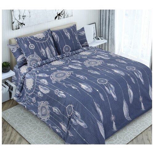 фото Постельное бельё ловцы снов 2, бязь (семейное)н belissimo