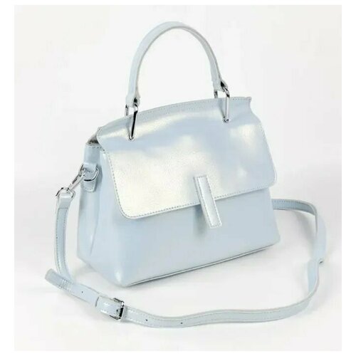 фото Женская кожаная сумка d-1934 л.скай блу fuzi house