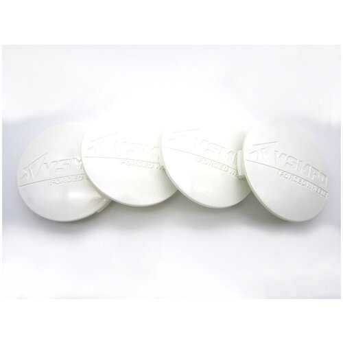 Колпачки заглушки на литые диски ВСМПОVSMPO 58 мм белые 4 шт 1121₽