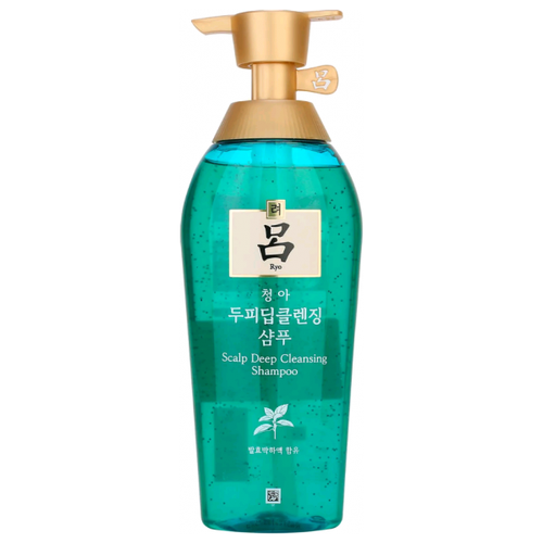 Шампунь Ryo Scalp Deep Cleansing Shampoo Шампунь для волос для жирной и чувствительной кожи головы 400 мл.