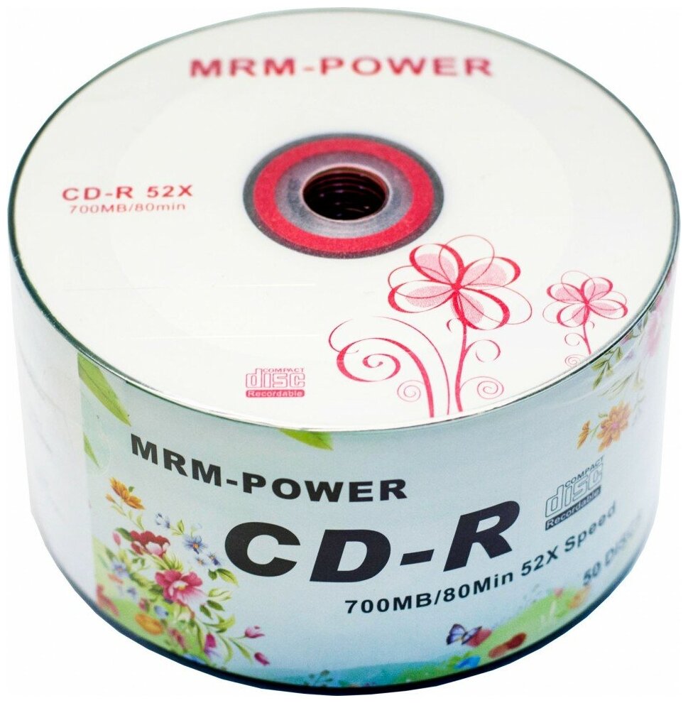 Диск CD-R MRM-POWER 700MB/80MIN 50 шт. bulk