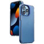 Чехол на Apple iPhone 13 Pro Max Amazingthing Titan Pro Anti-microbial Dark Blue/чехол для iphone 13 pro max/противоударный/чехол с защитой камеры - изображение